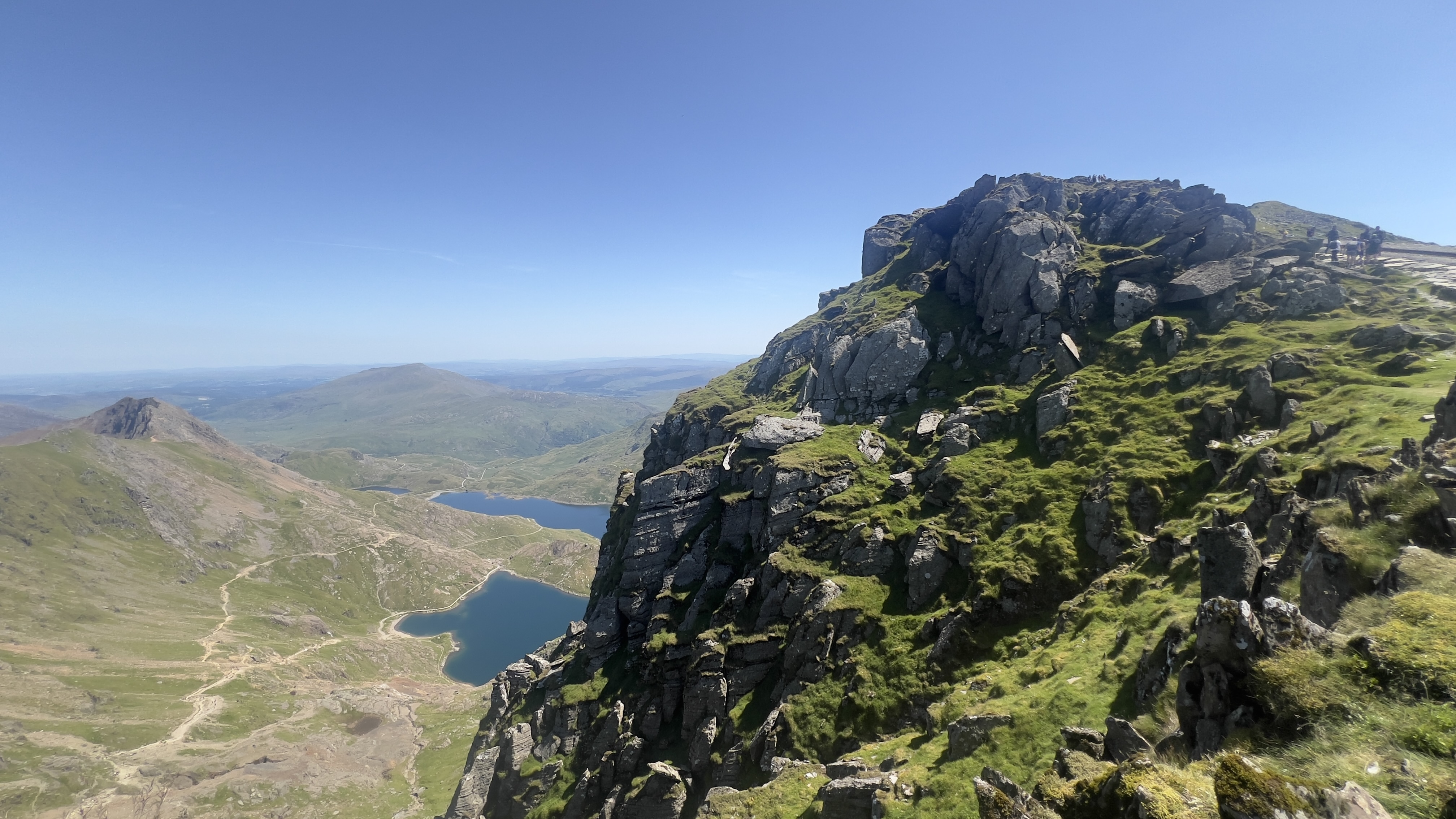 Hiking on Snowdon