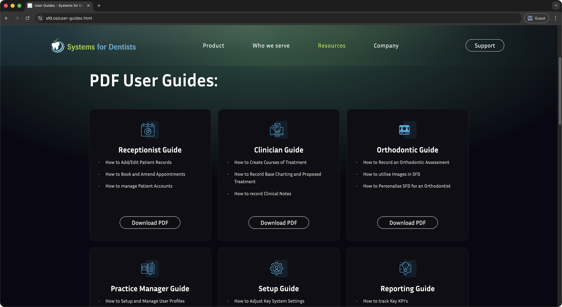 User Guides